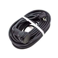 DENZEL 3500W 10m 16A IP44 gumis hosszabbító kábel KG3x1,5mm érrel hosszabbító, elosztó