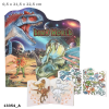 Depesche Dino World Kifestő Matricákkal