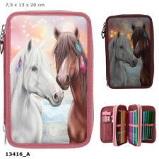 Depesche Miss Melody 3 Emeletes Töltött Tolltartó, Rozsda tolltartó