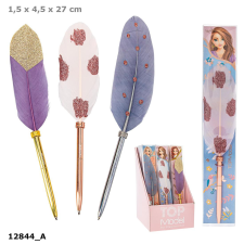 Depesche TOPModel Tollas Golyóstoll, Rózsaszín pöttyös toll