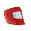 Depo Skoda Superb 2008.11.01-2013.05.25 Hátsó lámpa üres bal (Kombi) DEPO (004V)