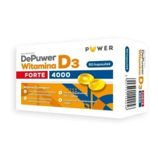 DePuwer Forte - Étrend-kiegészítő D3 vitaminnal 4000, 60 kapszula vitamin és táplálékkiegészítő