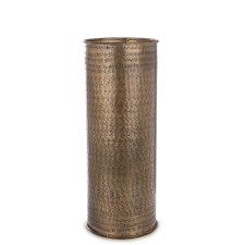  Derby design keleties áttört fém bronzos esernyőtartó fém állvány 55x20x20cm bútor