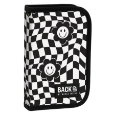 DERFORM BackUp 2000-es évek felszerelt tolltartó - Fekete-fehér kockás (PB6SW14) tolltartó