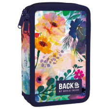 DERFORM BackUp emeletes tolltartó felszerelt - Watercolor Flowers tolltartó