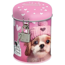 DERFORM Cleo &amp; Frank kutyás persely lakattal - Hearts persely