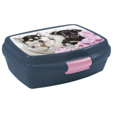 DERFORM Cleo és Frank kutyás műanyag uzsonnás doboz - Nap time uzsonnás doboz