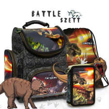 DERFORM Dinoszauruszos iskolatáska SZETT - Battle iskolatáska
