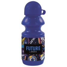 DERFORM Future by BackUp műanyag kulacs kupakkal - Galaxy adventure kulacs, kulacstartó