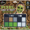 DERFORM Kidea 10 Színű Arcfesték Készlet - Pixel (DERF.FDTZPKA)