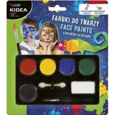DERFORM Kidea 6 Színű Arcfesték (DERF.FDT6KA) jelmez