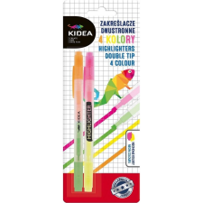 DERFORM Kidea Kétoldalú Szövegkiemelő - 2 db-os (ZD4KKA) filctoll, marker