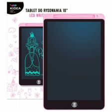 DERFORM Kidea LCD kijelzős rajztábla - Rózsaszín kreatív és készségfejlesztő