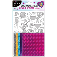 DERFORM Kidea színes fóliás matrica készlet (MNZKWKA) kreatív és készségfejlesztő