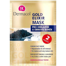 Dermacol Arany Elixir Mask arcápoló maszk 2x8 g arcszérum