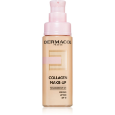 Dermacol Collagen hidratáló make-up kisimító hatással árnyalat 1.0 Pale 20 ml smink alapozó