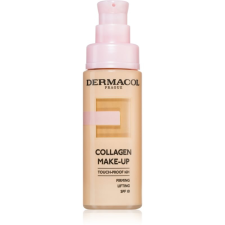 Dermacol Collagen hidratáló make-up kisimító hatással árnyalat 4.0 Tan 20 ml smink alapozó
