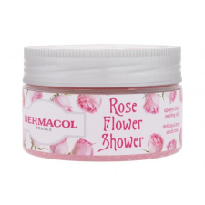 Dermacol Rose Flower Shower Body Scrub testradír 200 g nőknek testradír