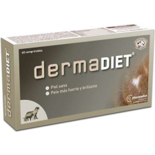 Dermadiet tabletta egészséges bőr, és fényes szőrzet támogatására 60 db vitamin, táplálékkiegészítő kutyáknak