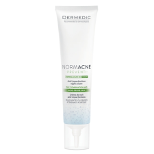 DERMEDIC NORMACNE BŐRHIBÁK CSÖKKENTÉSÉRE ÉJSZAKAI KRÉM 40ML arckrém