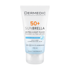 DERMEDIC SUNBRELLA ULTRA-LIGHT FLUID SPF50+ ZSÍROS/KOMBINÁLT BŐRRE 40ML arckrém