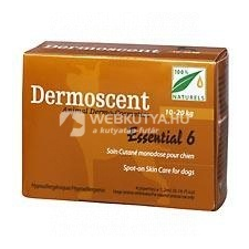 Dermoscent Dermoscent Essential 6 Beauty Szérum kutyáknak M (4 x 1,2 ml) kutyafelszerelés