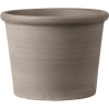 Deroma Zylinder Primitivo virágcserép   28 cm grafit