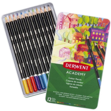 Derwent Academy 12 db-os fémdobozos színesceruza készlet színes ceruza