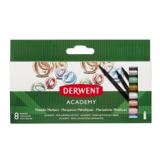 Derwent Academy Filctoll készlet - 8 különböző metál szín (8 db) (98212) filctoll, marker