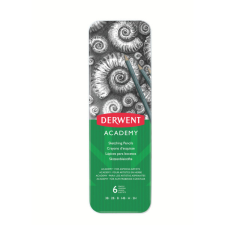 Derwent grafit vázlatceruza készlet 6db (3b-2h) ceruza