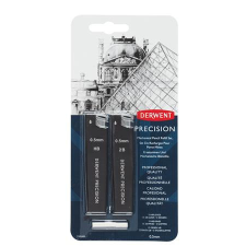 DERWENT Grafitbél szett, 0,5 mm, HB, 2B, DERWENT "Precision" ceruzabetét