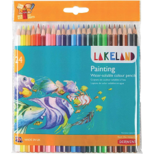  DERWENT Lakeland Painting, hatszögletű, 24 szín (33255) ceruza