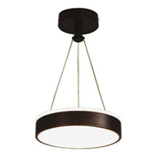  Design LED csillár (12W), fekete színű - természetes fehér, bemutatótermi darab világítás