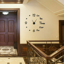 Design-os arany karóra elegáns megjelenéssel falióra