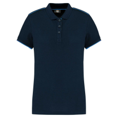 Designed To Work Designed To Work WK271 LADIES' SHORT-SLEEVED CONTRASTING DAYTODAY POLO SHIRT S
