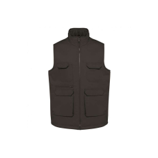 Designed To Work Designed To Work WK607 UNISEX PADDED MULTI-POCKET POLYCOTTON VEST M