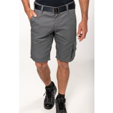 Designed To Work Férfi rövid nadrág Designed To Work WK763 Multipocket Workwear Bermuda Shorts -54, Convoy Grey férfi rövidnadrág