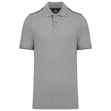 Designed To Work WK270 MEN'S SHORT-SLEEVED CONTRASTING DAYTODAY POLO SHIRT 2XL