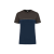 Designed To Work WK304 kétszinű strapabíró unisex kereknyakú rövid ujjú póló Designed To Work, Navy/Dark Grey-XS