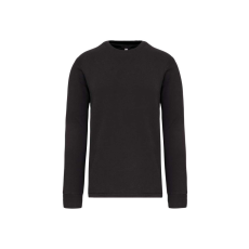 Designed To Work WK4001 környakas vastak unisex pulóver Designed To Work, Dark Grey-L