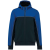 Designed To Work WK450 kétszínű három rétegű, kapucnis softshell dzseki Designed To Work, Navy/Royal Blue-M