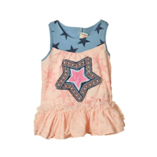Desigual Desigual Bruna rózsaszín bébi lány ruha – 6 hó lányka ruha