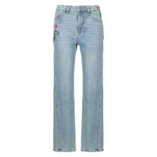 Desigual Egyenes szárú farmerek FLORA Kék DE 38