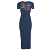 Desigual Hosszú ruhák BOTANICAL LACROIX Tengerész EU XL