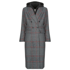 Desigual Kabátok CAPUCHA CHECK Szürke EU S