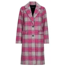 Desigual Kabátok PINKCHECK Rózsaszín EU M