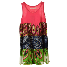 Desigual Kampala rózsaszín, ujjatlan lány ruha