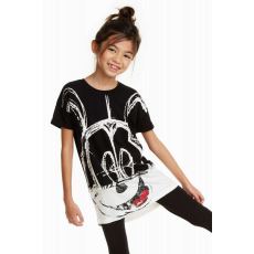 Desigual Mickey egér fekete lány póló