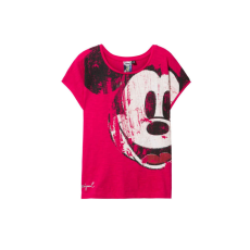 Desigual Mickey egér pink lány póló