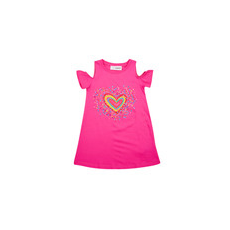 Desigual Rövid ruhák VEST_BLOOM Rózsaszín 7 / 8 éves
